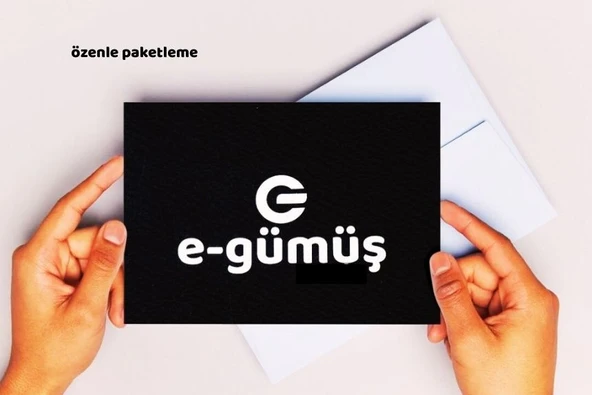 E-GÜMÜŞ 1000gr İar Külçe Gümüş - 4
