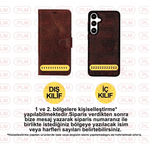 Samsung Galaxy S25 Ultra uyumlu, Hakiki Deri, El Yapımı, Cüzdanlı Kılıf, Gölgeli Taba - 3
