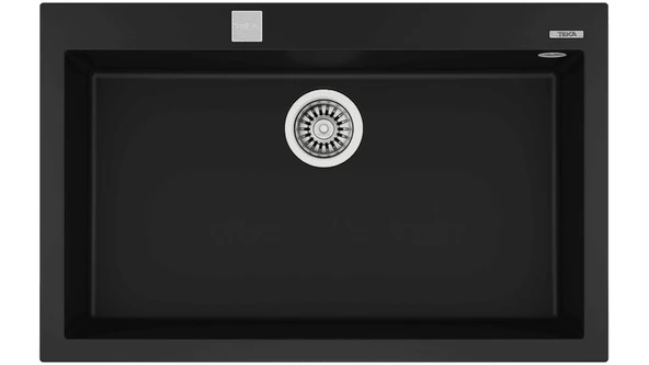 TEKA FORSQUARE 72.40 TEZGAH ÜSTÜ SİYAH GRANİT EVYE ürün görseli