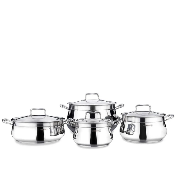 Korkmaz A1958 Estima 8 Parça Tencere Seti ürün görseli