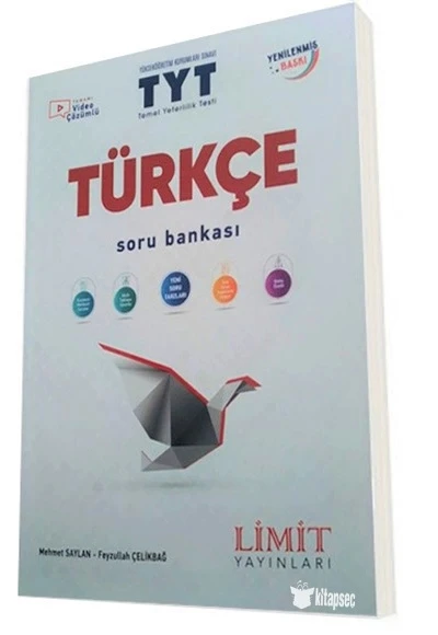 LİMİT YAYINLARI TYT TÜRKÇE SORU BANKASI ürün görseli