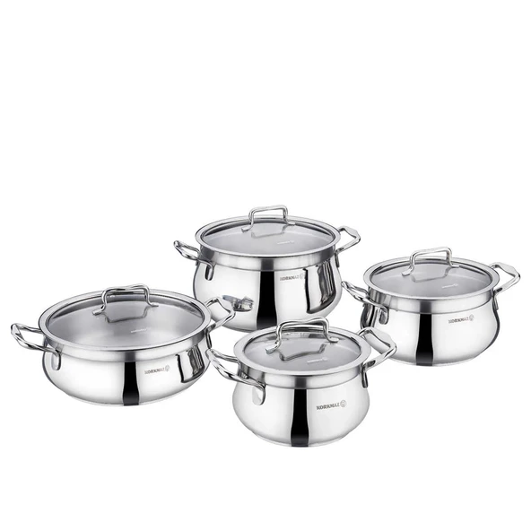 Korkmaz A1958 Estima 8 Parça Tencere Seti - Resim 2