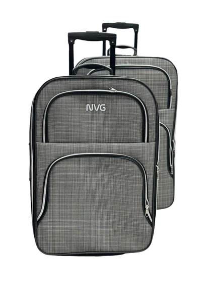 Ayakkabı Kapınızda Orta Boy Gri Nvg Bavul Valiz