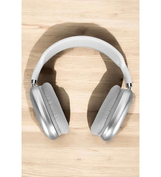P9 Kablosuz Bluetooth Kulaklık Gümüş Renk