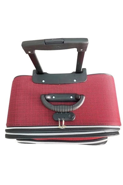 Ayakkabı Kapınızda Orta Boy kırmızı Nvg Bavul Valiz - 2