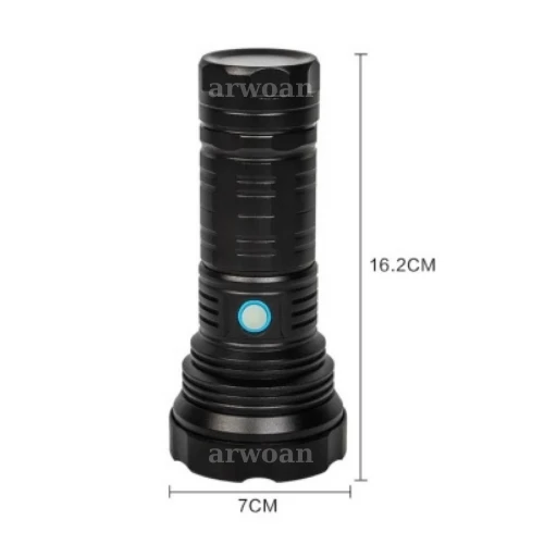 USB Şarj Edilebilir El Feneri – Taşınabilir, Dayanıklı ve Su Geçirmez Kamp Işığı - 5