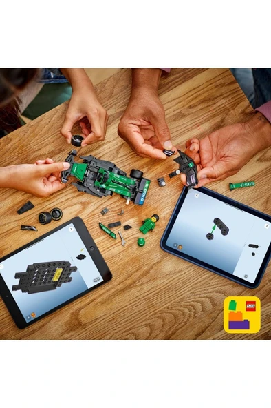 LEGO ® Speed Champions Aston Martin Aramco F1® AMR24 Yarış Arabası 77245-10+ Yapım Seti(269 Parça) - 8