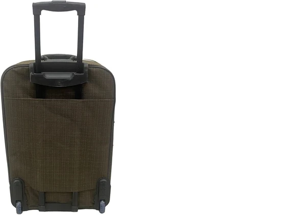 ayakkabı kapınızda büyük boy kahverengi nvg bavul valiz - 3