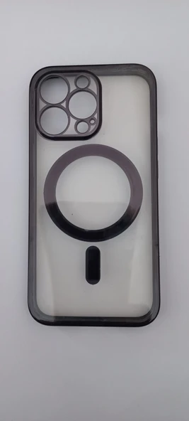 iPhone 13 PRO  Kılıf Magsafe Mıknatıslı Şeffaf
