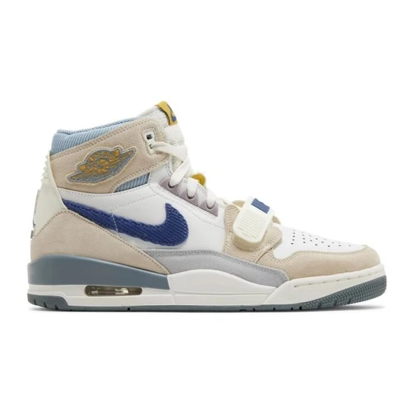 Nike Air Jordan Legacy 312 Corduroy Swoosh White Mystic Navy