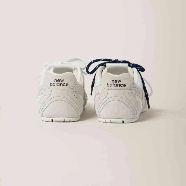 New Balance 530 SL x Miu Miu White Suede - 2