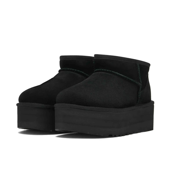UGG Classic Ultra Mini Platform Black Womens - 4