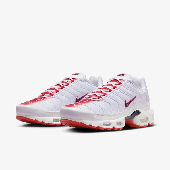 Nike Air Max Plus Gradient White University Red - 4
