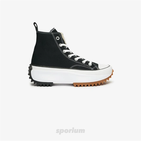 Converse Run Star Hike Hi Black White Gum - Resim 8