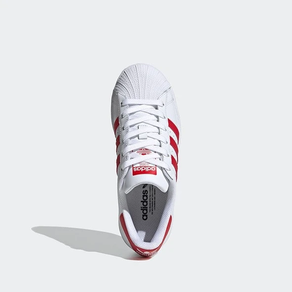 Adidas Superstar White Red - 3
