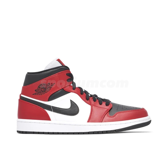 Nike Air Jordan 1 Mid Chicago Black Toe