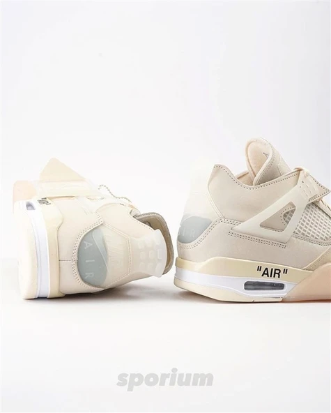 Nike Air Jordan Retro 4 Off-White Sail - 6