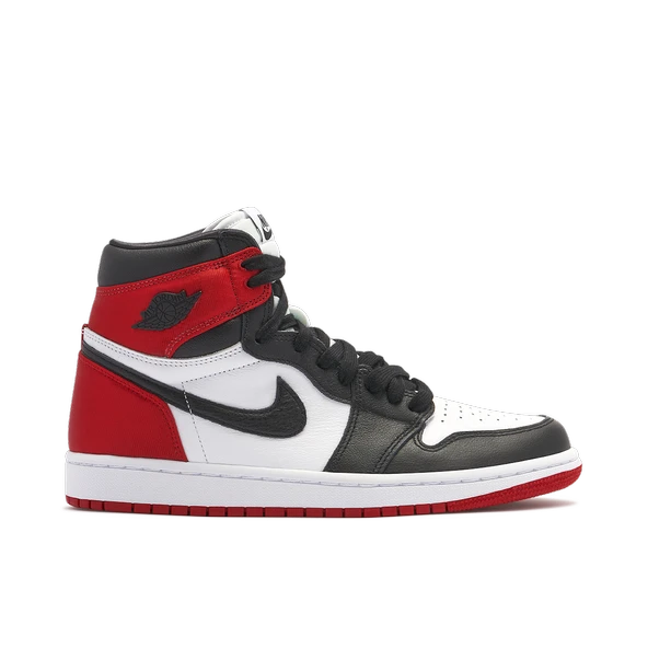 Nike Air Jordan 1 High Satin Black Toe