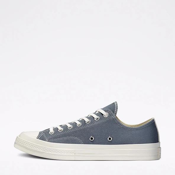 Converse Chuck Taylor All-Star 70 Ox Comme des Garcons PLAY Grey - Resim 4