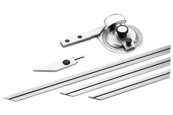 Gfb Dereceli Mercekli Gönye 0-360 3 Parça 1450 ürün görseli