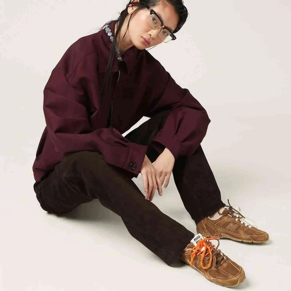 New Balance 530 SL x Miu Miu Cinnamon Suede - 4
