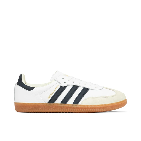 Adidas Samba x Sporty & Rich White Black