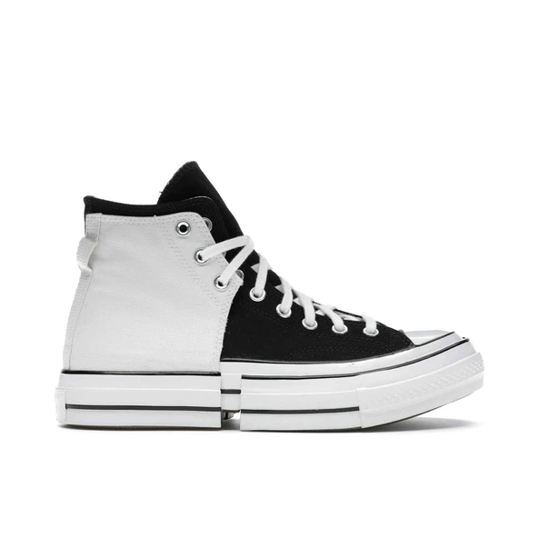 Converse Chuck Taylor All-Star 70 Hi x Feng Chen Wang 2-in-1 Ivory Black ürün görseli