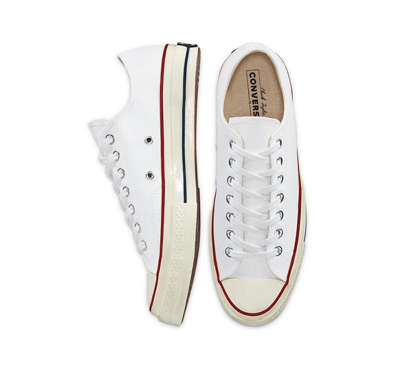 Converse Chuck 70 Vintage Canvas Low White - Resim 3