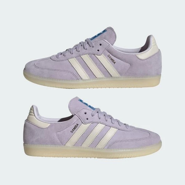 Adidas Samba OG Silver Dawn Chalk - 5