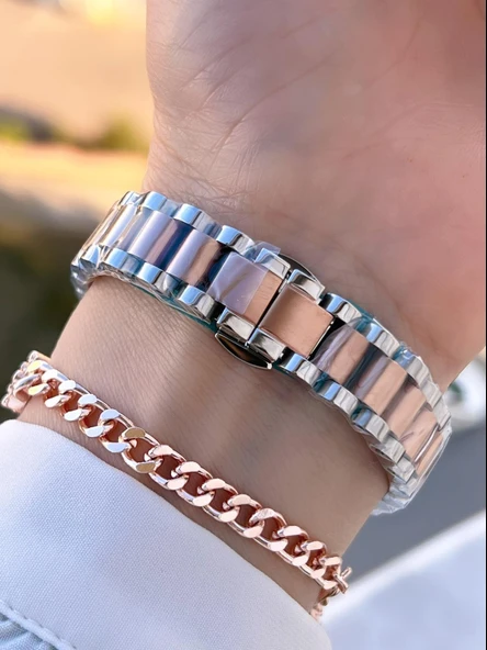 Lee Cooper Elite Seri Çelik Kordonlu 3 Atm Suya Dayanıklı Kadın Kol Saati BLC08126.540 - Resim 3