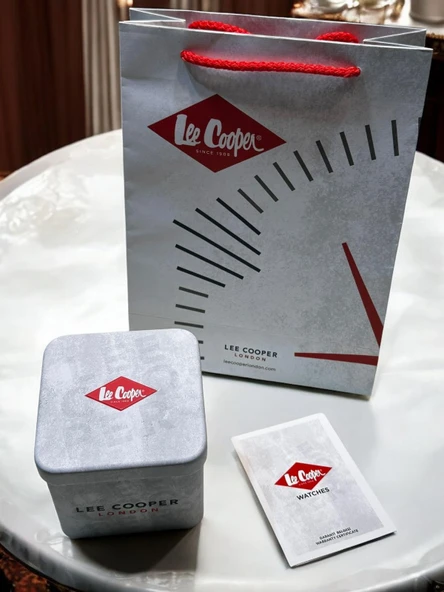 Lee Cooper Elite Seri Çelik Kordonlu 3 Atm Suya Dayanıklı Kadın Kol Saati BLC08126.540 - Resim 4