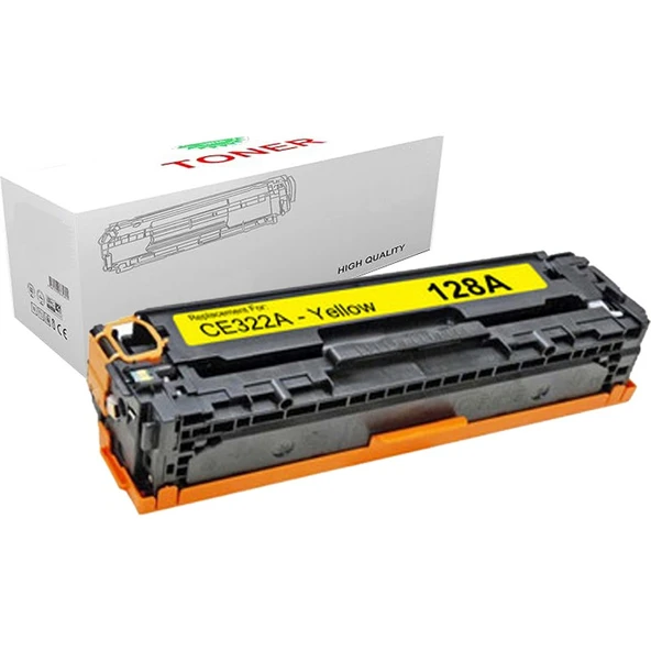 Oldem Plus Hp 128A-CE322A/ Hp Color Laserjet CP1525NW Muadil Toneri Sarı Renk ürün görseli