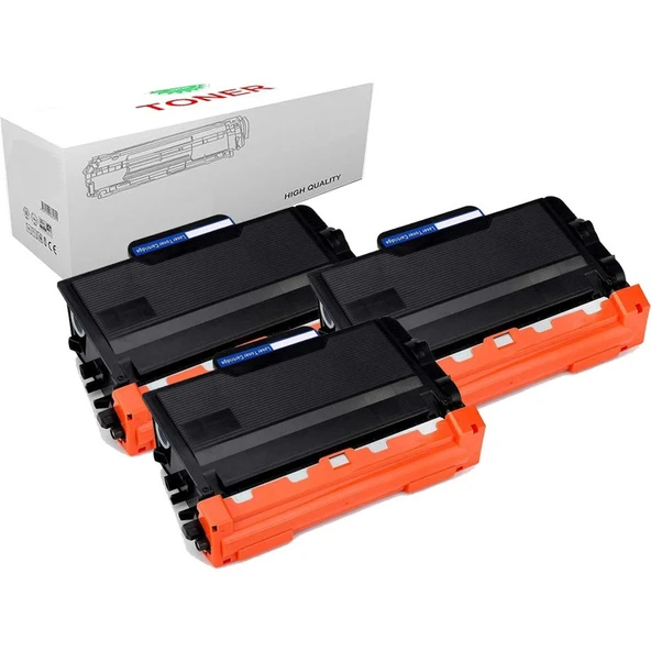 Oldem Plus Brother TN-3437 HL-L5200DWLT Muadil Toner Avantajlı 3 Lü Paket - Resim 3