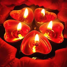 100 ADET TEA LİGHT KALPLİ MUM KIRMIZI MUM KIRMIZI TEALİGHT MUM SEVGİLİLER GÜNÜNE ÖZEL DEKOR MUM - Resim 4