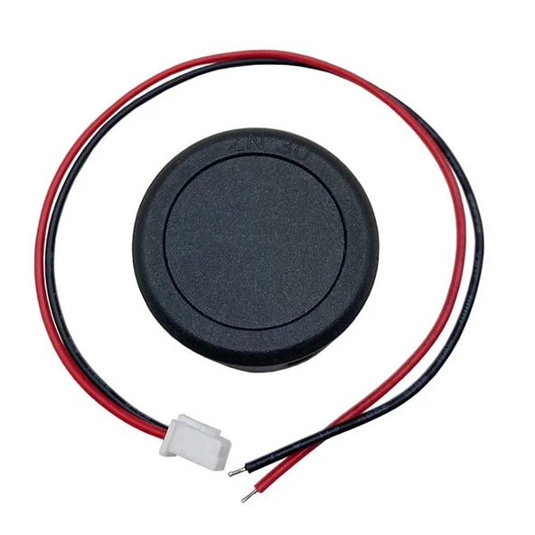 4-100V Dc Voltmetre Yuvarlak  Panel Tip Montajlanabilir Dijital Kırmızı Renk Led Gösterge Ekran Elektrik Voltaj İzleme Ölçer - Resim 4