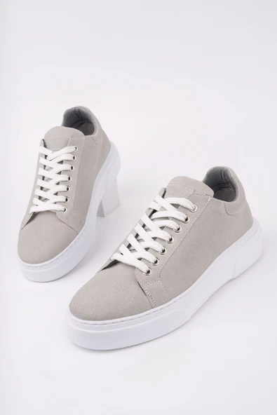 Muggo ZEYN Kalın Taban Bağcıklı Erkek Günlük Sneaker Spor Ayakkabı - 2