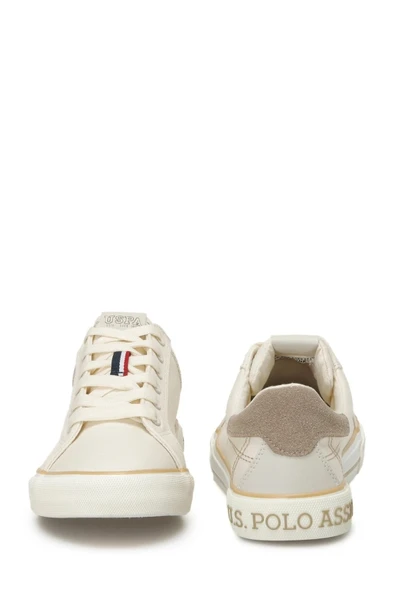 U.S. Polo Assn. RACHEL 5FX Bej Kadın Sneaker Ayakkabı - 5