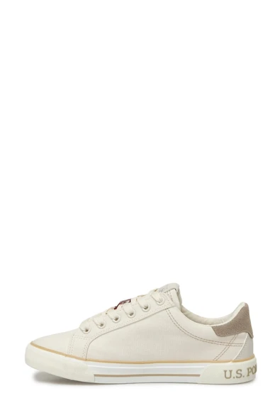 U.S. Polo Assn. RACHEL 5FX Bej Kadın Sneaker Ayakkabı - 3