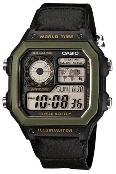 Casio AE-1200WHB-1BVDF Erkek Kol Saati ürün görseli