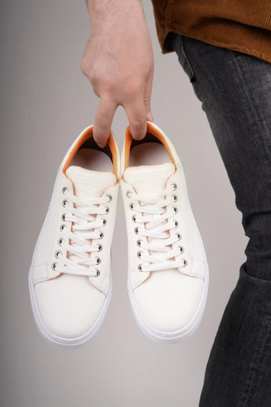 Muggo PİNTO Kalın Taban Bağcıklı Erkek Günlük Sneaker Spor Ayakkabı - 3