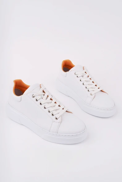 Muggo ZEYN Kalın Taban Bağcıklı Erkek Günlük Sneaker Spor Ayakkabı - 10