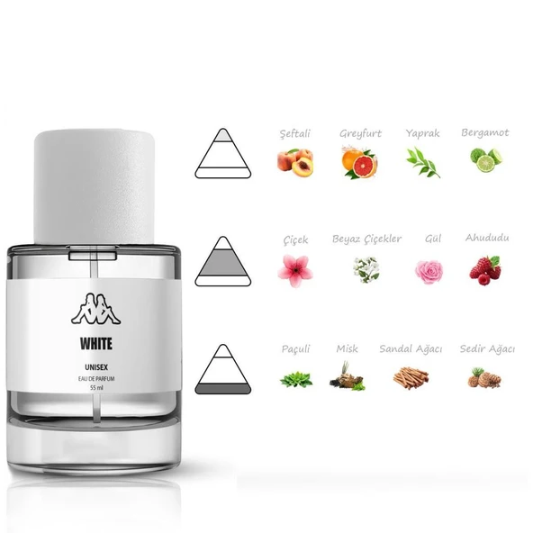 Kappa White Unisex Eua De Parfüm 55 Ml - 2