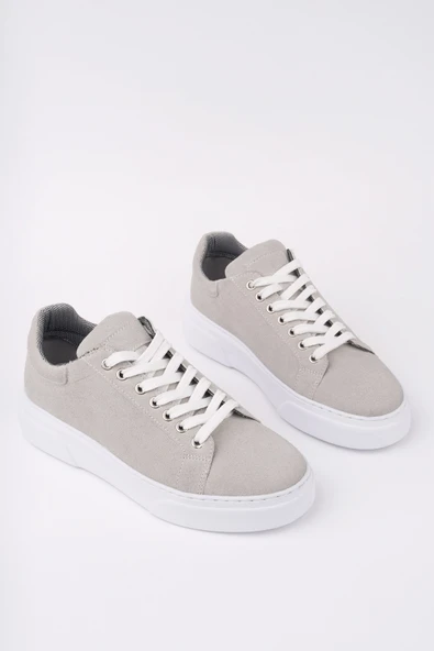 Muggo ZEYN Kalın Taban Bağcıklı Erkek Günlük Sneaker Spor Ayakkabı - 3