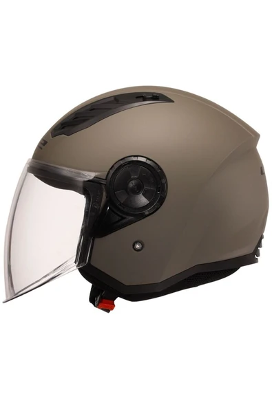 LS2 Airflow 2 Açık Motosiklet Kaskı Mat Kum - 3