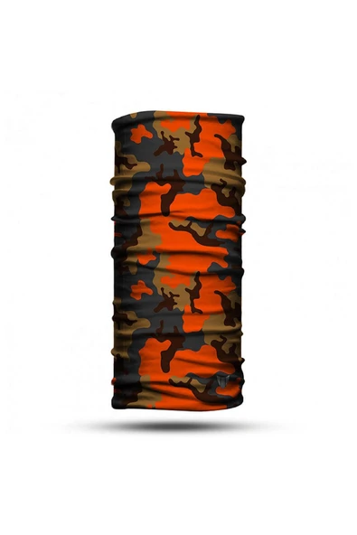 Vexo Baf Bandana Camouflage-Turuncu