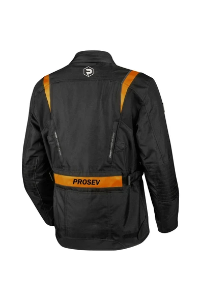 Prosev 5217 Stelvıo 4 Mevsim Uzun Mont Siyah-turuncu - Resim 2