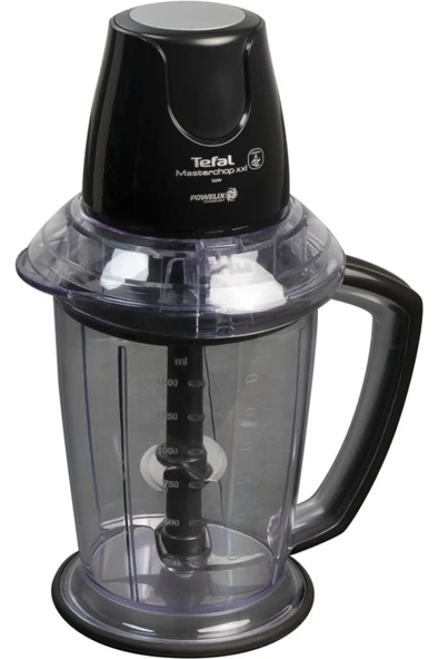 Tefal Masterchop 4 Bıçaklı Maxi Doğrayıcı Siyah