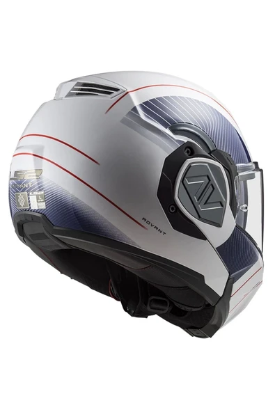 LS2 Advant Cooper Beyaz-mavi Kask - 3