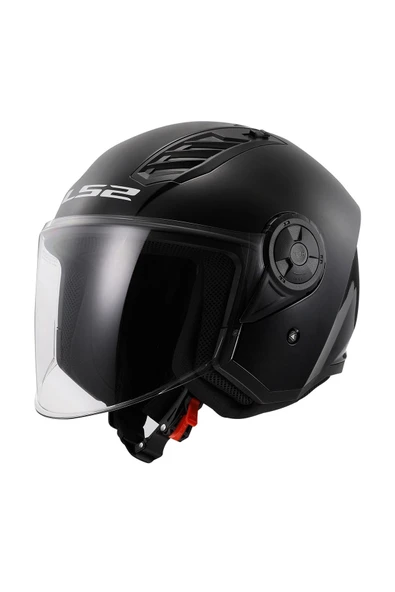 LS2 Aırflow 2 Yarım Kask Mat Siyah