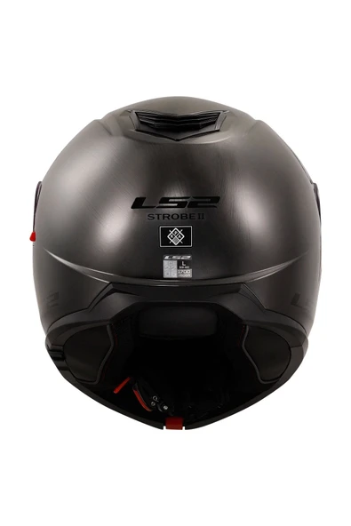 LS2 Strobe 2 Jeans Kask - Resim 3